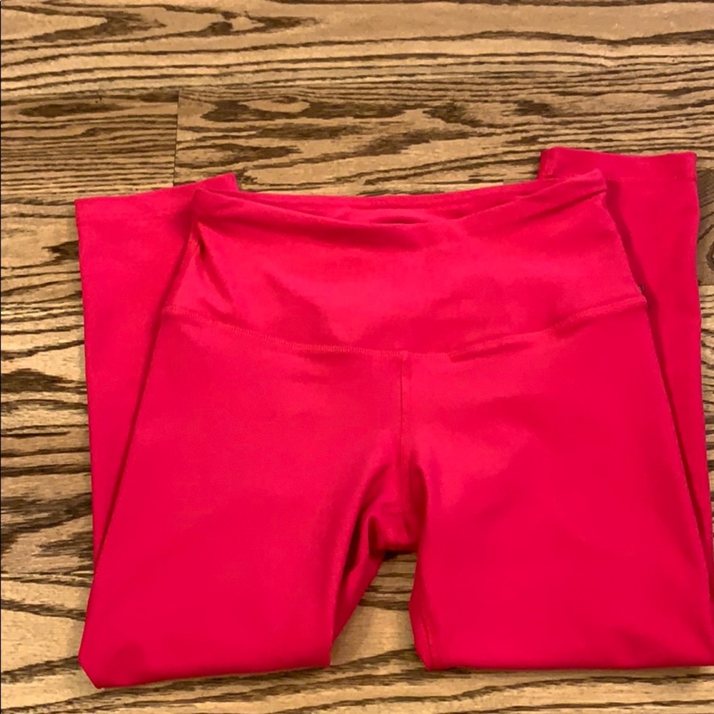 Hot Pink Athletic Leggings